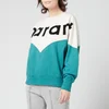 Marant Étoile Women's Houston Sweatshirt - Mint Green - Image 1