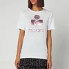 Marant Étoile Women's Zewel T-Shirt - Pink/White - Image 1