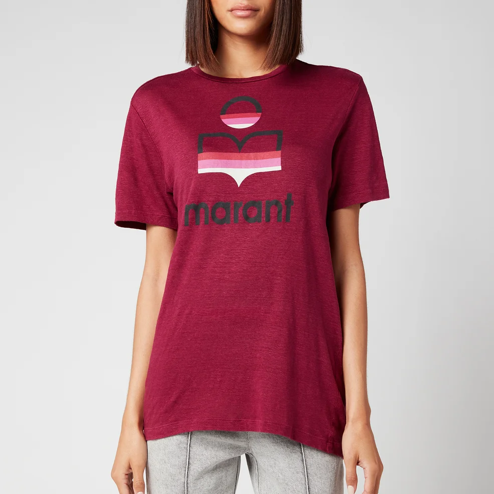 Marant Étoile Women's Zewel T-Shirt - Raspberry Image 1