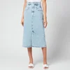 Isabel Marant Women's Dipoma Denim Skirt - Light Blue - Image 1