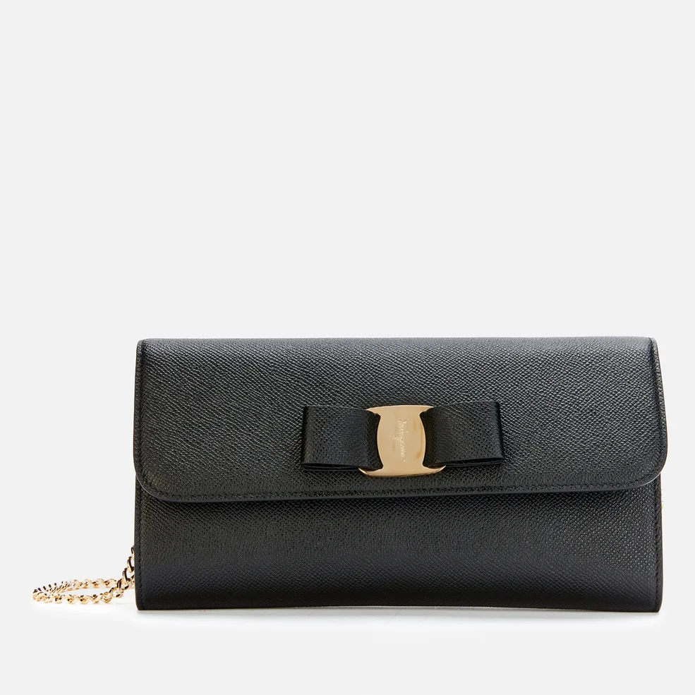 Salvatore Ferragamo Women's Vara Mini Bag - Black Image 1
