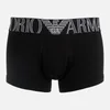 Emporio Armani Underwear Men's Mega Logo Boxer Briefs - Black - Image 1