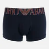 Emporio Armani Underwear Men's Mega Logo Trunks - Marine - Image 1