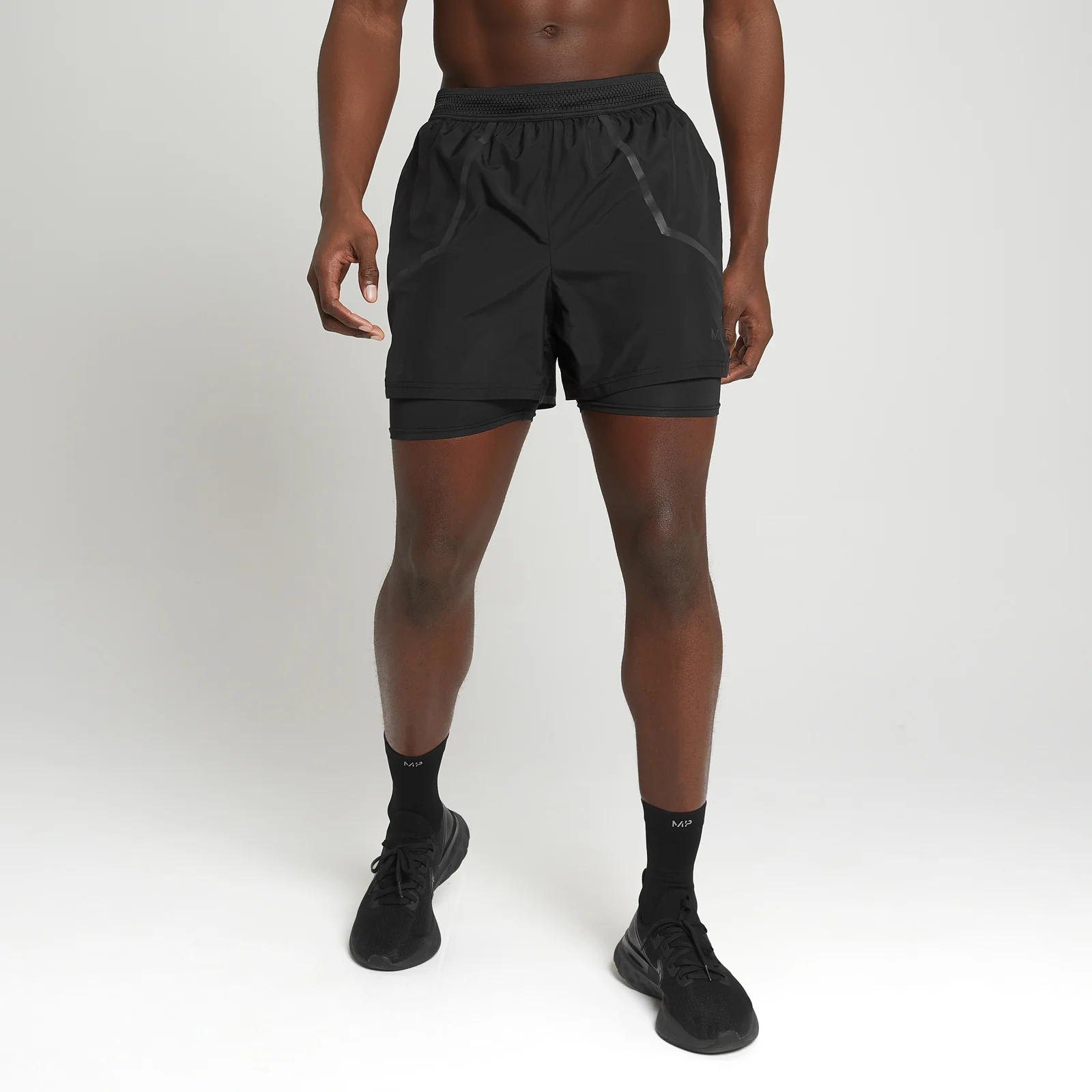 MP Men's Velocity Ultra 2 In 1 Shorts - Black Image 1