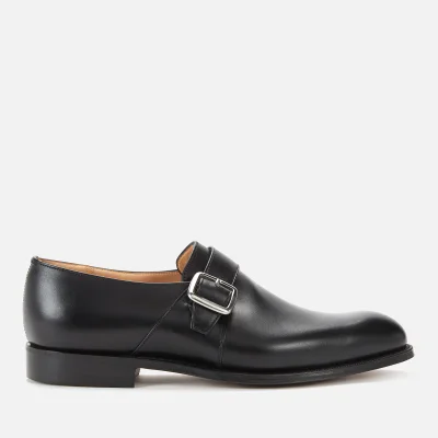 Church's Men's Westbury Leather Single Monk Shoes - Black
