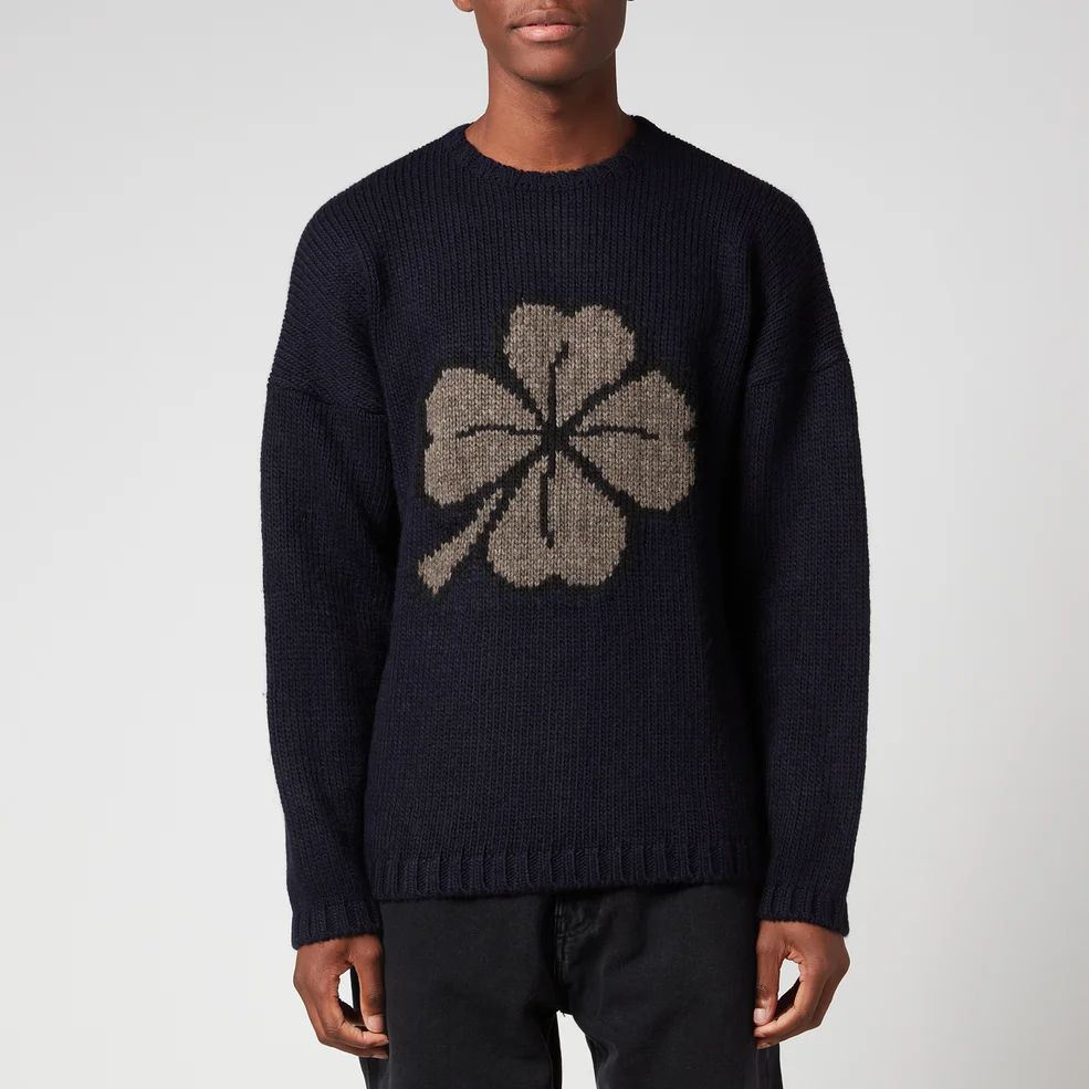Our Legacy Men's Popover Roundneck Jumper - Lucky Clover Image 1