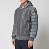 Parajumpers Men's Rhino Fleece + Nylon Zipped Sweatshirt - Magnet - Image 1