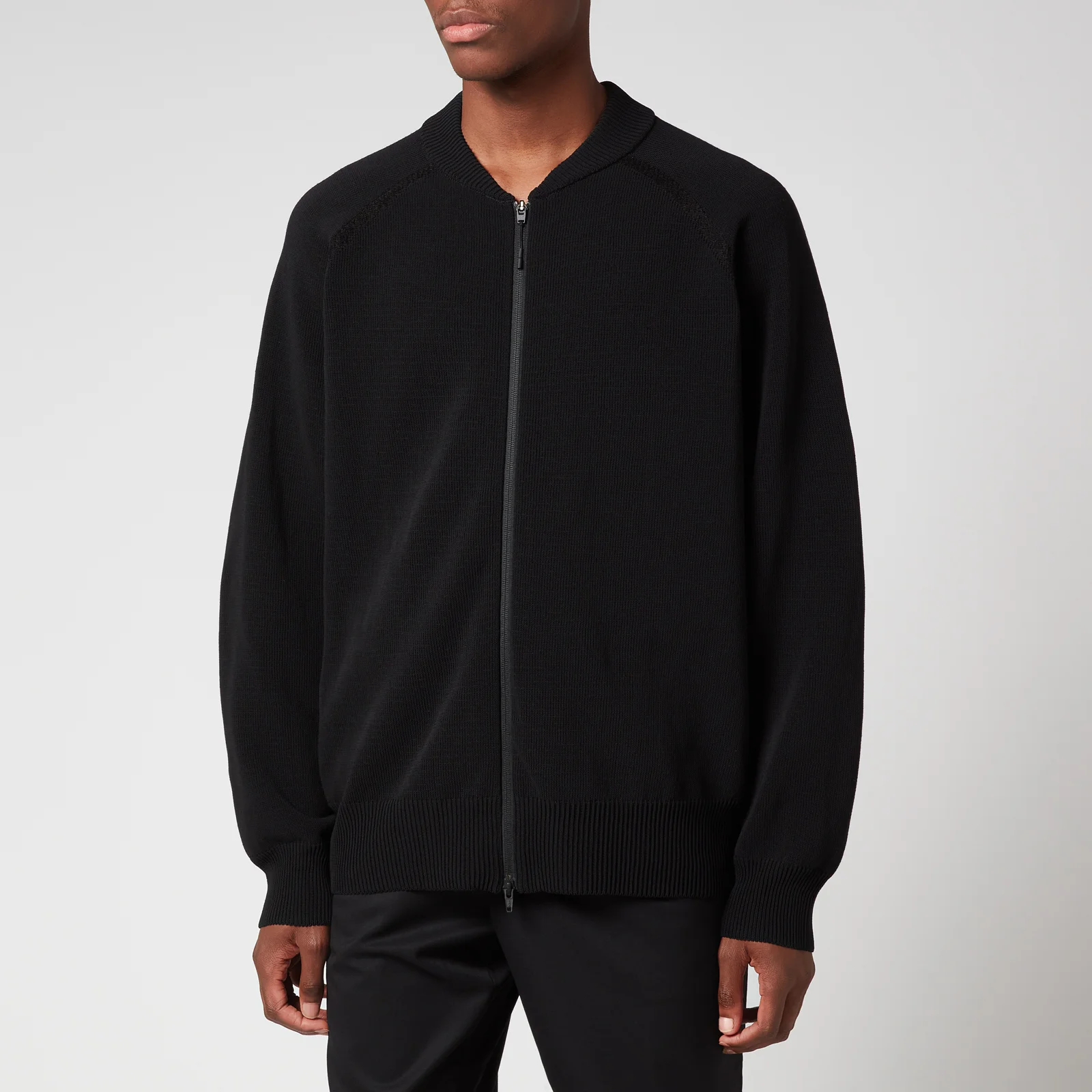 Y-3 Men's Full Zip Sweatshirt - Black Image 1