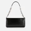 BY FAR Women's Holly Gloss Leather Bag Exclusive - Black - Image 1