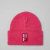 BY FAR Women's Solid Hat Alpaca - Hot Pink - Image 1