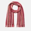 Missoni Women's Wool Mix Patterned Scarf - Red - Image 1