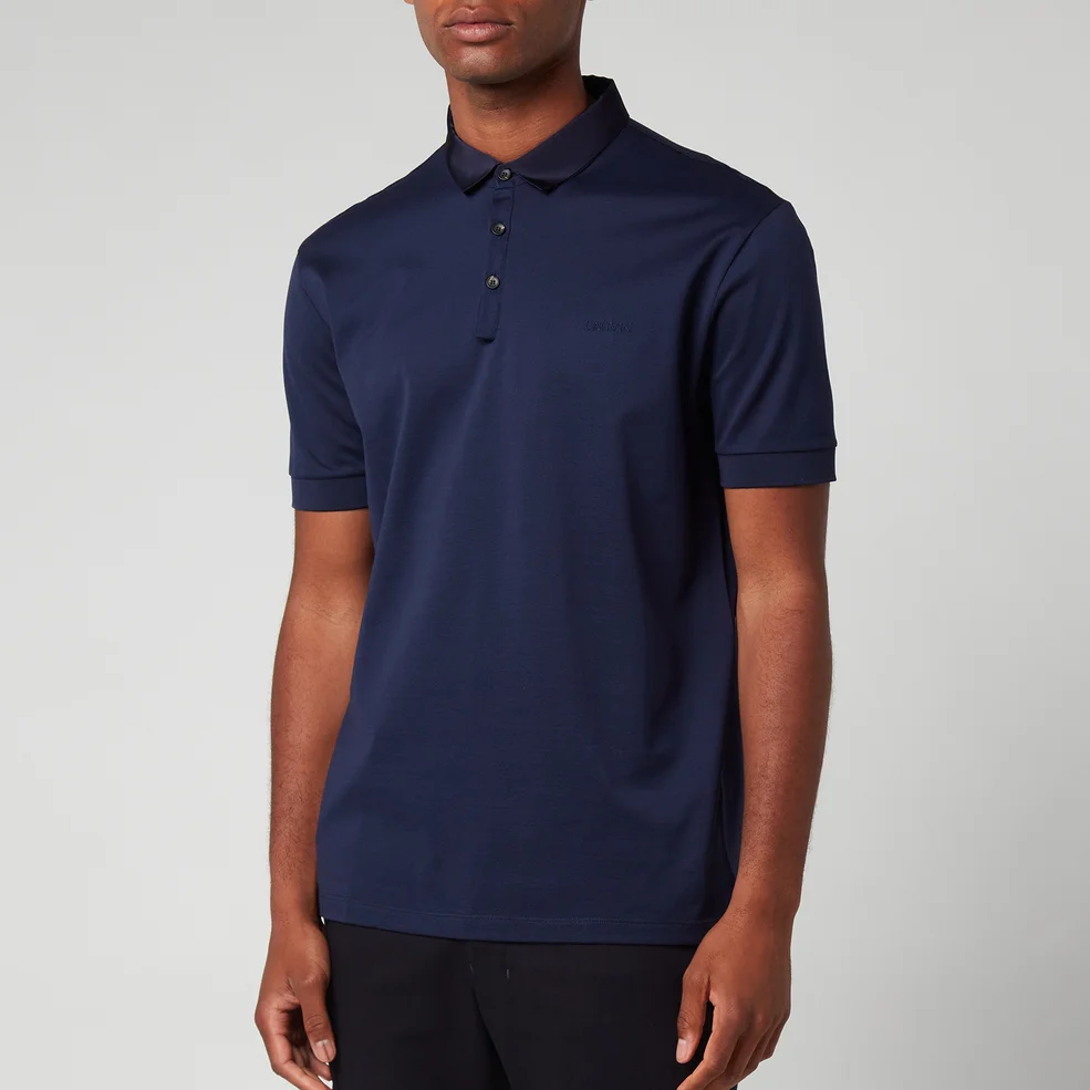 Lanvin Men's Classic Polo Shirt - Navy Blue Image 1