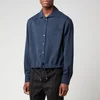 Lanvin Men's Drawstrings Shirt - Midnight Blue - Image 1