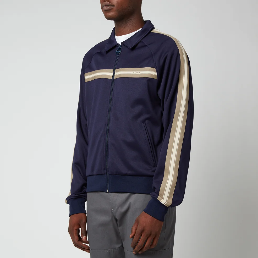 Lanvin Men's Track Suit Sweater - Navy Blue Image 1