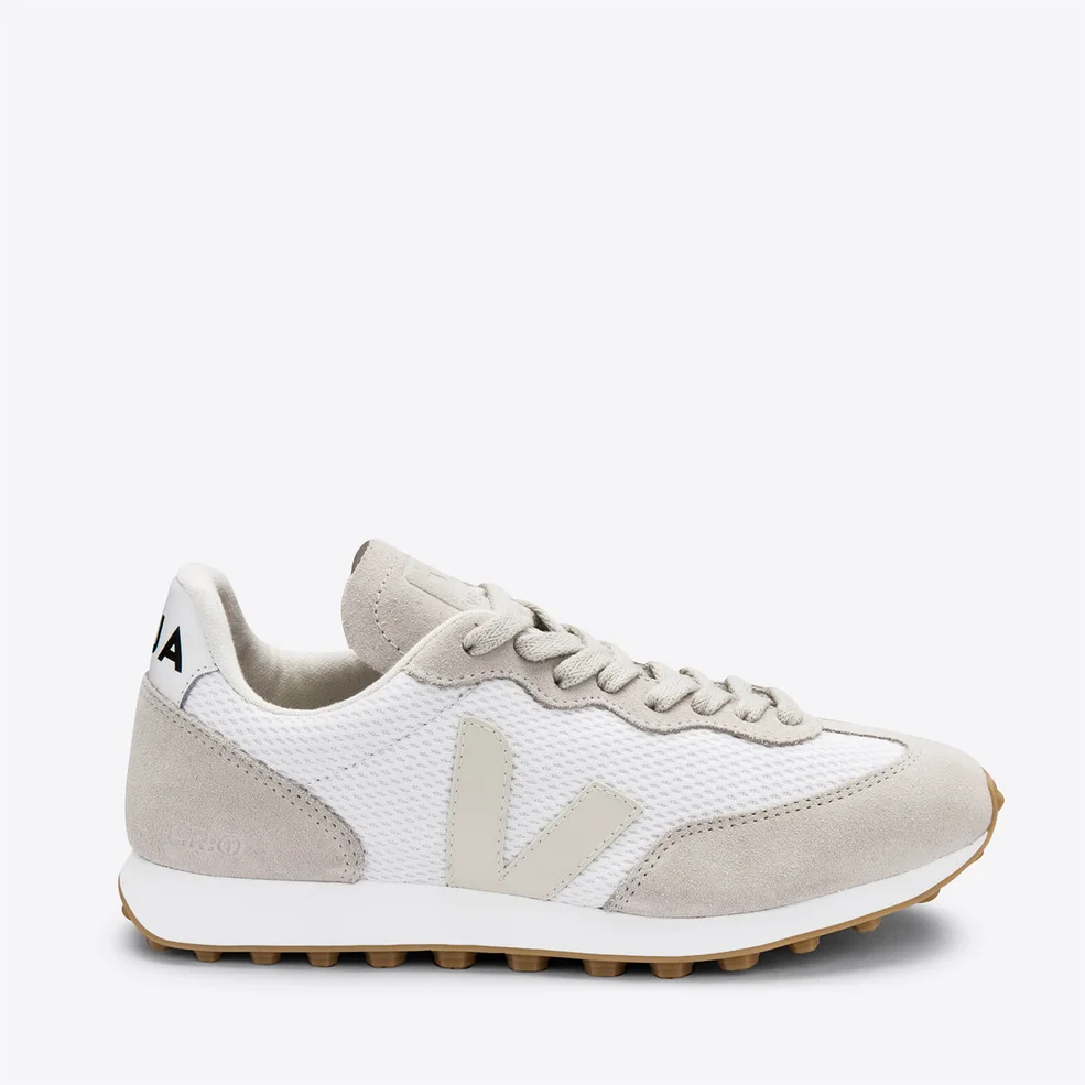 Veja Women's Rio Branco Running Style Trainers - White/Pierre/Natural Image 1
