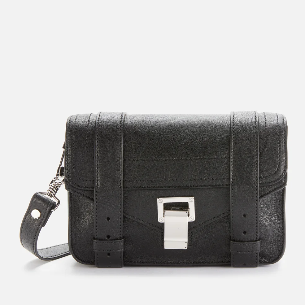 Proenza Schouler Women's Lux Leather Ps1 Mini Cross Body Bag - Black Image 1