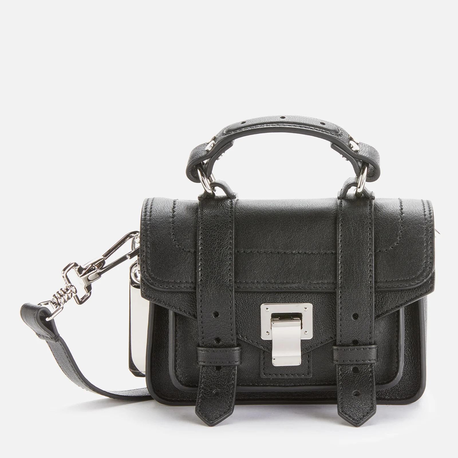 Proenza Schouler Women's Lux Leather Ps1 Micro Bag - Black Image 1
