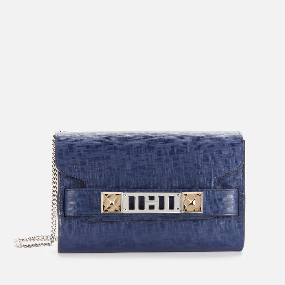 Proenza Schouler Women's Chain Ps11 Clutch Bag - New Blue Image 1