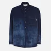 Marni Men's Denim Shirt - Blue/Black - Image 1