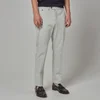 Ferragamo Men's Gabardine Cotton Trousers - Gull Grey - Image 1