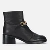 See by Chloé Women's Mahe Leather Heeled Ankle Boots - Black - Image 1