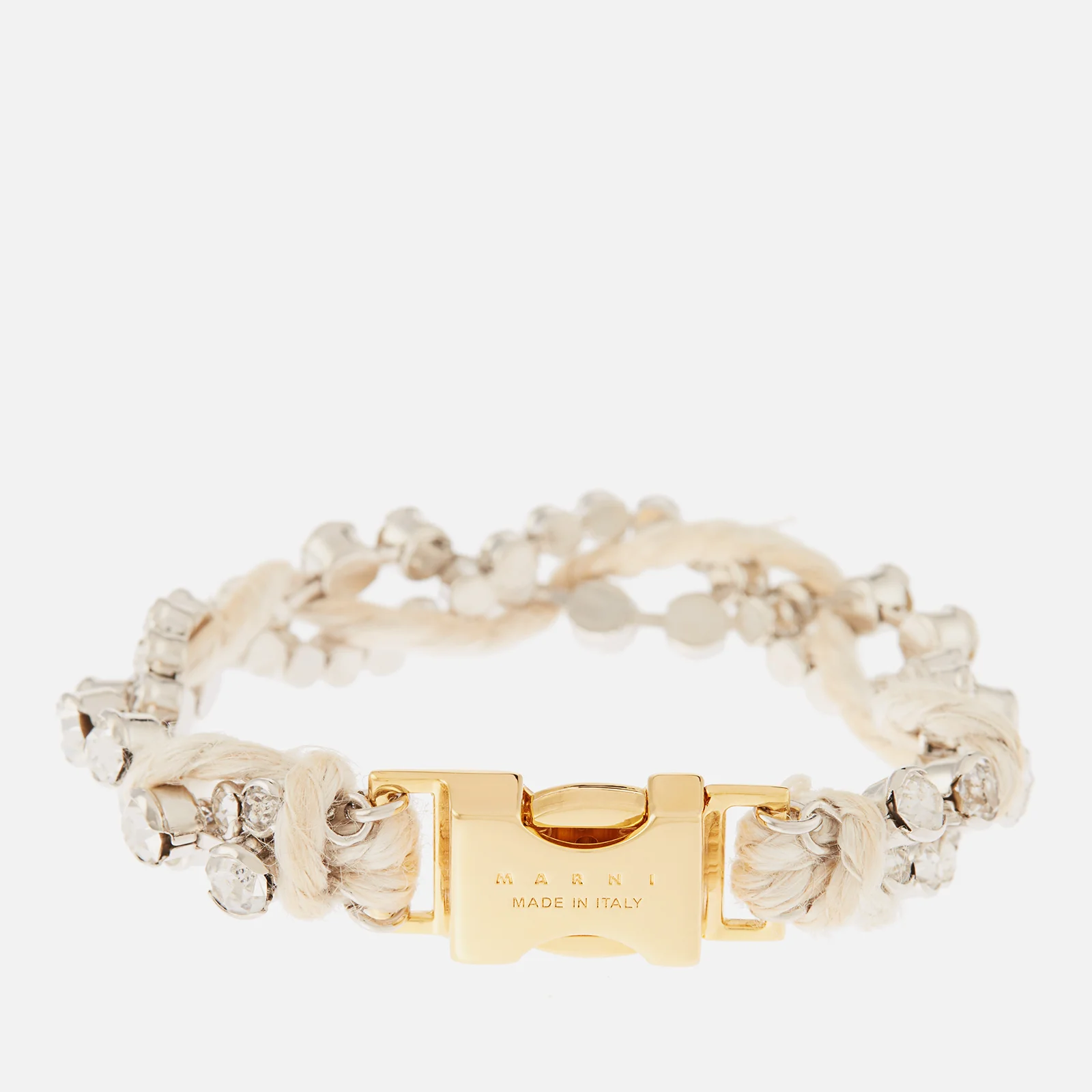 Marni Women's Crystal And Rope Bracelet - Crystal+Rope Image 1