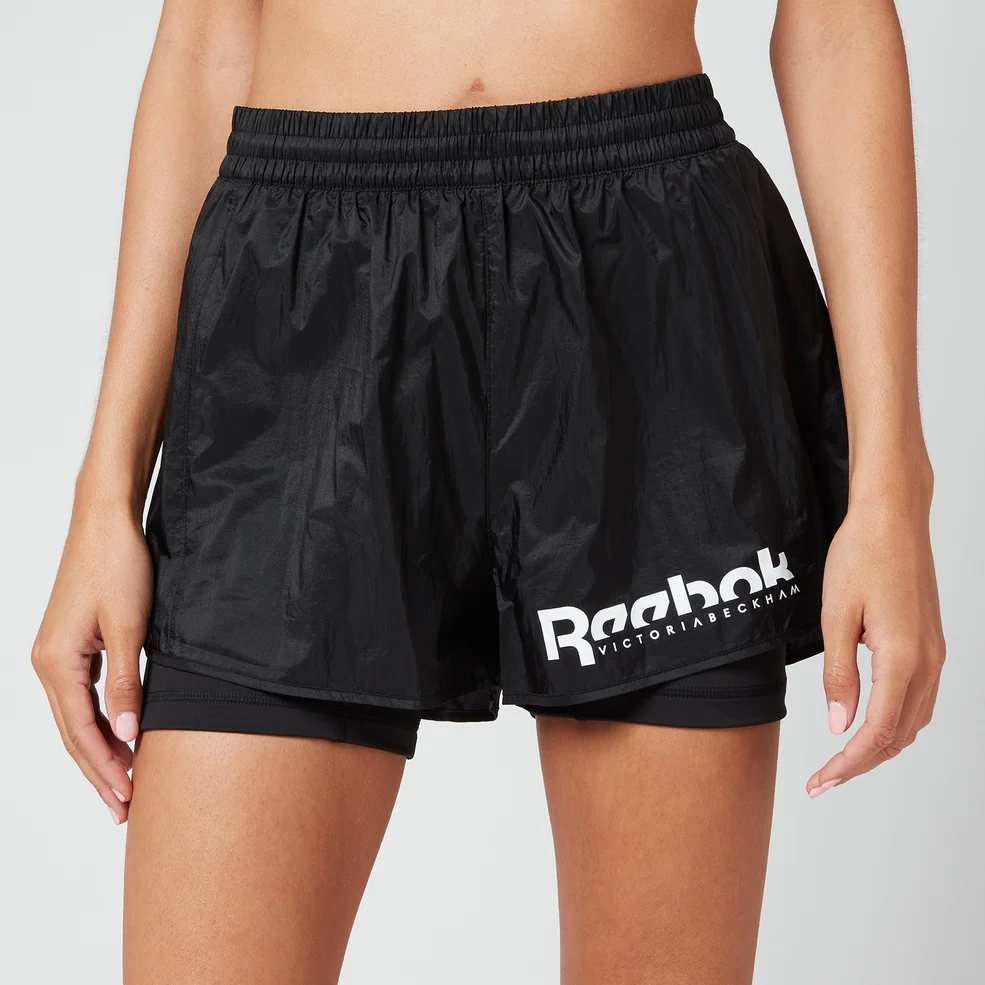 Reebok X Victoria Beckham Women's Rbk Vb 2 In 1 Shorts - Black Image 1