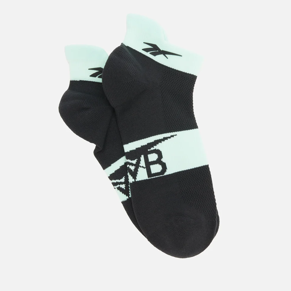 Reebok X Victoria Beckham Women's Rbk Vb Running Socks - Digital Green/Black/Black Image 1