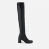 Simon Miller Women's Vegan Tall Mojo Thigh High Boots - Black - Image 1