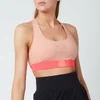 P.E Nation Women's Box Out Sports Bra - Coral Mid Crom - Image 1