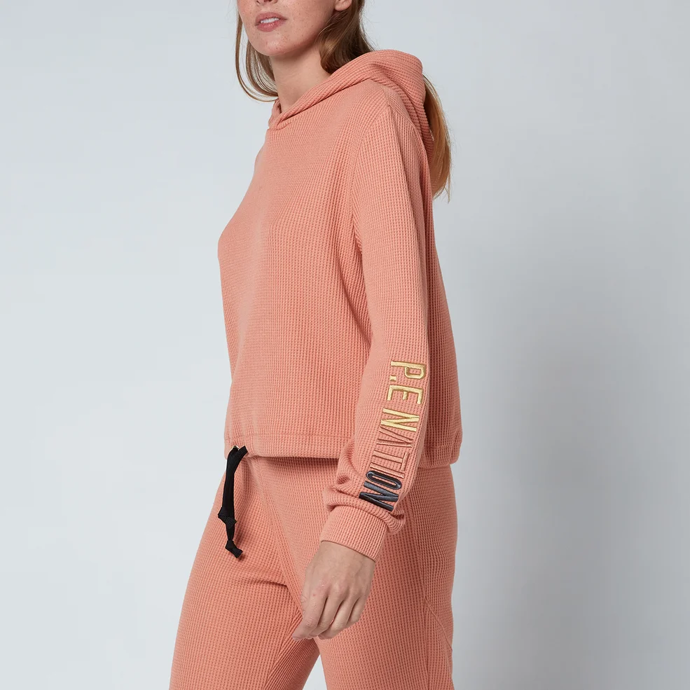 P.E Nation Women's Rebound Hoodie - Coral Mid Crom Image 1