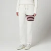 Thom Browne Women's Straight Leg 4-bar Sweatpants - White - Image 1