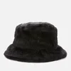 Stand Studio Women's Wera Faux Fur Bucket Hat - Black - Image 1