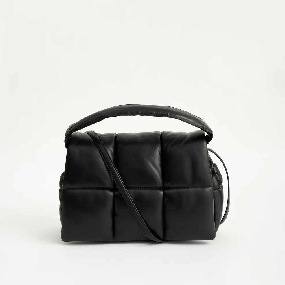 Stand Studio Women's Wanda Faux Leather Clutch Bag - Black Image 1