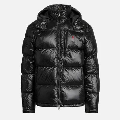 Polo Ralph Lauren Men's Insluated Down Jacket - Polo Black Glossy