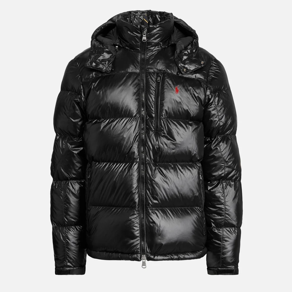 Polo Ralph Lauren Men's Insluated Down Jacket - Polo Black Glossy Image 1
