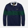 Polo Ralph Lauren Men's Long Sleeve Rugby Top - French Navy/College Green - Image 1