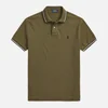 Polo Ralph Lauren Men's Custom Slim Fit Mesh Polo Shirt - Defender Green - Image 1