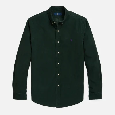 Polo Ralph Lauren Men's Corduroy Shirt - College Green