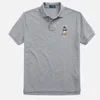Polo Ralph Lauren Men's Ski Bear Polo Shirt - Classic Grey Heather - Image 1