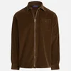 Polo Ralph Lauren Men's Corduroy Full Zip Shirt - Cooper Brown - Image 1