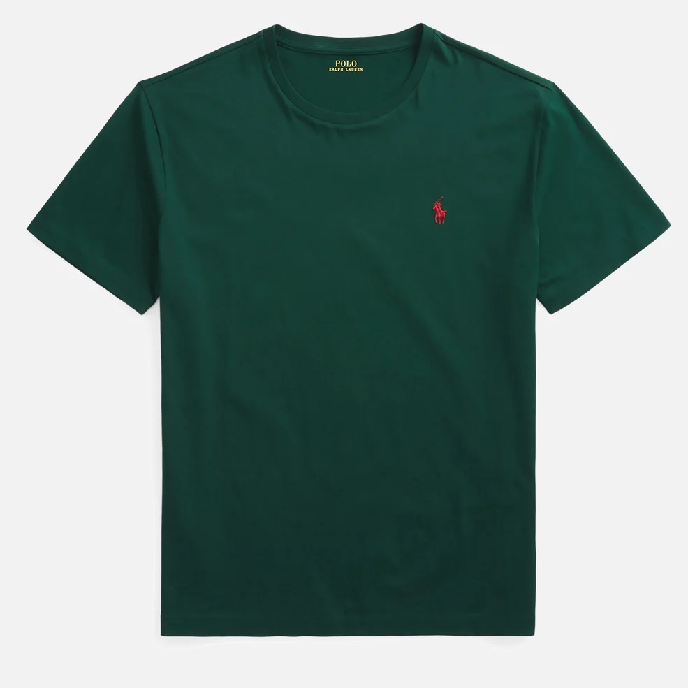 Polo Ralph Lauren Men's Custom Fit Jersey T-Shirt - College Green Image 1