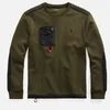 Polo Ralph Lauren Men's Double Knit Chest Pocket Sweatshirt - Army Green - Image 1