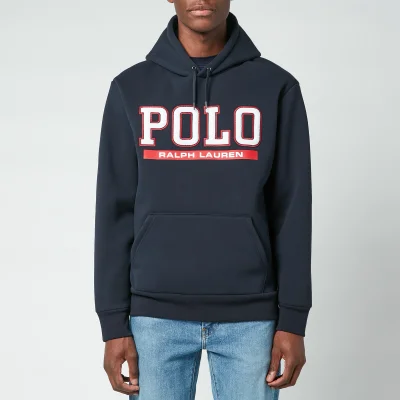 Polo Ralph Lauren Men's Polo Logo Pullover Hoodie - Aviator Navy
