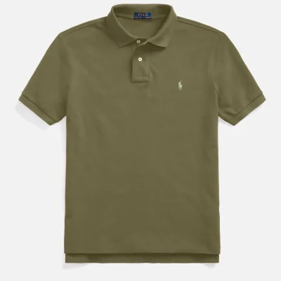 Polo Ralph Lauren Men's Slim Fit Mesh Polo Shirt - Basic Olive