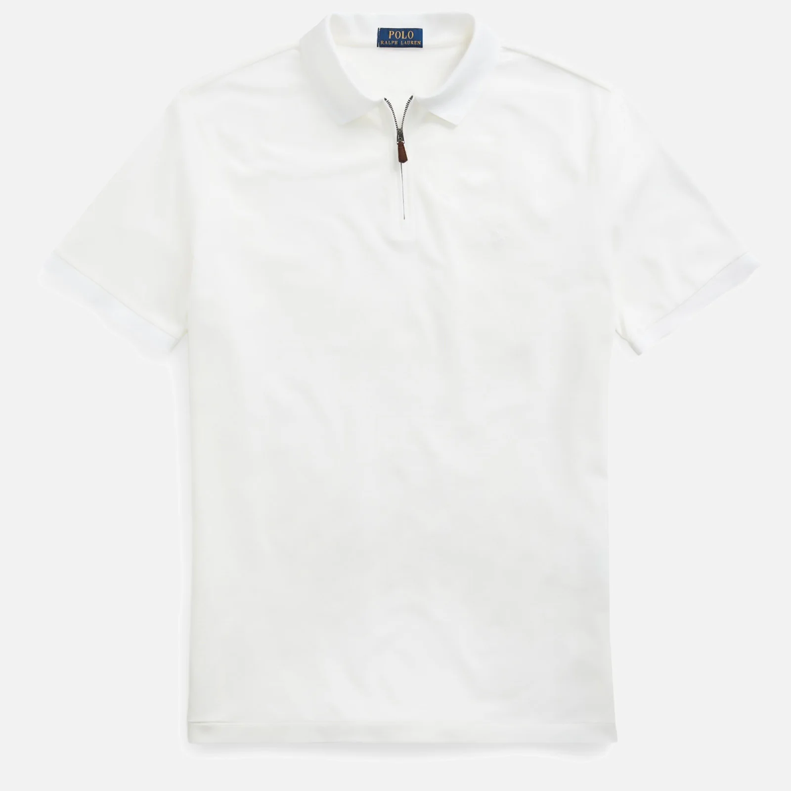 Polo Ralph Lauren Men's Half Zip Polo Shirt - White Image 1
