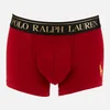 Polo Ralph Lauren Men's Gold Polo Player Trunk Boxer Shorts - Holiday Red - Image 1