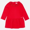 Chloé Girls' Frill Collar Dress - Crimson - Image 1