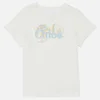 Chloé Girls' Short Sleeves Tee-Shirt - Slate Blue - Image 1