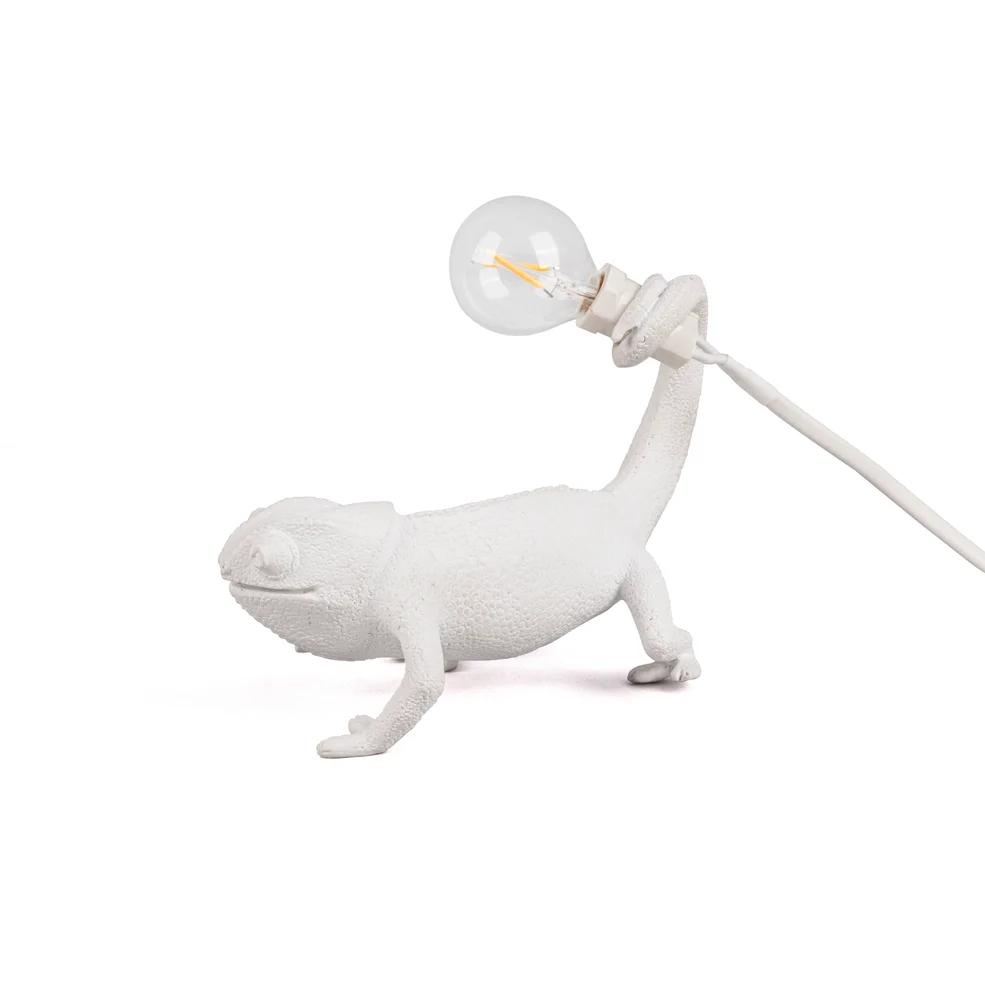 Seletti Chameleon Still Lamp - White Image 1